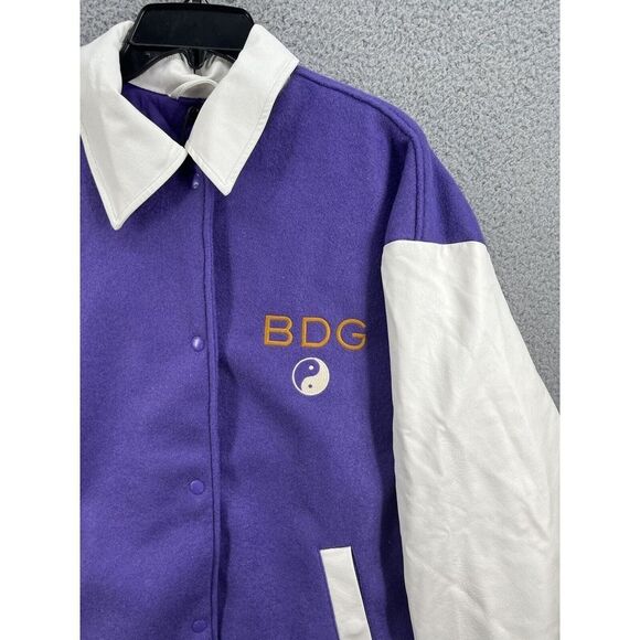 Urban Outfitters Varsity Bomber Jacket Size Large Oversized New - Picture 5 of 12